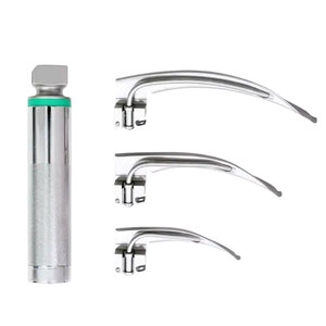 ชุดอุปกรณ์ตรวจกล่องเสียงรุ่นใหม่ Laryngoscope Macintosh ดีไซน์ขั้นสูง Laryngoscope Macintosh โครงสร้างแข็งแรง สำหรับการใช้งานทางการแพทย์ด้านหู คอ จมูก - Product Image 1