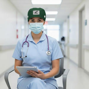 Gorro Quirúrgico de Algodón Ajustable y Personalizable, Gorro de Enfermería para Hospitales, Doctores y Enfermeras, Gran Venta 2026 - Product Image 4