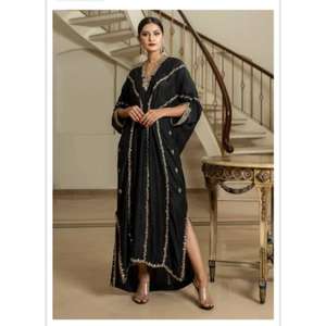 Ropa Islámica al por Mayor de Dubái, Abaya Musulmana para Mujer, Jalabiya Elegante y Modesta, Vestido Kaftan Maxi con Cintura Natural Ecológica - Product Image 6