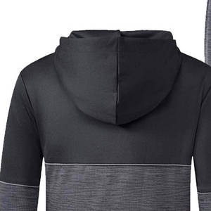 Premium Tracksuit Custom Full <b>Zip</b> <b>Hooded</b> Jogger Tracksuit Heather Colorblock Sportswear Set Athletic Training Tracksuits Manufac - Product Image 2
