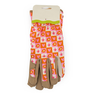 Gants de jardinage légers à imprimé floral, résistants à la chaleur, anti-vibrations, pour travaux extérieurs, fabriqués au Pakistan - Product Image 3