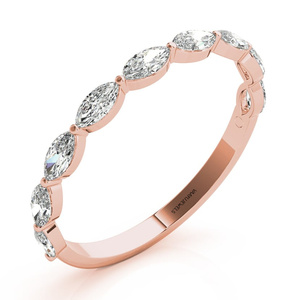 Anillo de Lujo con Diamante Cultivado en Laboratorio con Corte Marquesa Moderno |   Joyería Fina para Mujer Disponible en Oro de 10K, 14K y 18K, Plata 925 y 935 - Product Image 3