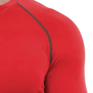 New Workout Training Running Quick Dry Breathable 100% Cotton O-Neck Regular Fit Casual Mens Fitness T-shirts Short Sleeve Front - Product Image 5