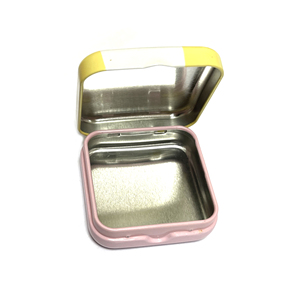 Custom Printing Metal Candy Packaging Square <b>Tin</b> Box Metal Container <b>Tin</b> Box With Lid <b>Tin</b> Box - Product Image 3