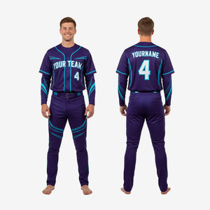 Ensemble d'uniformes de baseball sur mesure, sublimation de haute qualité, vêtements de sport athlétiques, vêtements de sport d'équipe, uniforme de baseball - Product Image 1