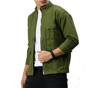 New Trendy <b>Men</b> Clothing Customized Size Jeans <b>Jacket</b> Cotton Casual Style <b>Men</b> Jeans <b>Jacket</b> For Sale - Product Image 1
