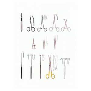 Ensemble d'instruments de chirurgie ORL en acier inoxydable, kit chirurgical pour les oreilles, le nez et la gorge, pour les hôpitaux, par Mahfooz Instruments - Product Image 3