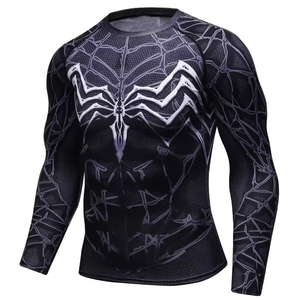 Rashguard à manches longues personnalisé de qualité supérieure pour adultes, conçu pour les athlètes de BJJ, MMA et Jiu Jitsu - Product Image 2