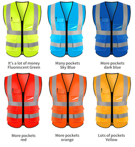 Gilet de sécurité confortable, matériau personnalisé, sans manches, haute qualité, léger, nouveau design, gilet de sécurité - Product Image 2