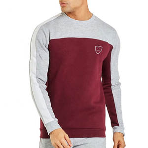 เสื้อสเวตเชิ้ตทรงสลิมสำหรับผู้ชาย ผ้าฝ้าย 100% 330 GSM คุณภาพพรีเมียม ลาย 3 มิติ ออกแบบเอง ผลิตโดยตรงจากโรงงาน - Product Image 1