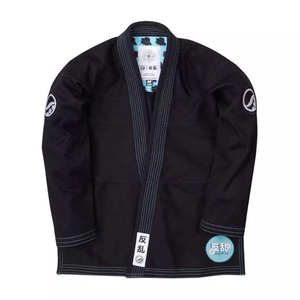 Para Lotes # Kimono de Jiu Jitsu Negro 72 Rebel Grappler, Uniforme de BJJ con Bolsa, 450 GSM, Tejido de Algodón Perlado, Transpirable y de Secado Rápido - Product Image 1
