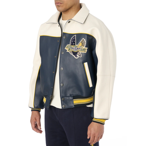 Chaqueta de Cuero AVIREX para Hombre, Estilo Urbano, Alta Calidad, Chaquetas de Cuero AVIREX para Hombre / Personalizadas, Impermeables para Exteriores - Product Image 5