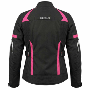 Women Cordura Motorcycle Racing Jacket Waterproof Lining Protective Biker Riding Jacket with Body Protection for <b>Road</b> Riding - Product Image 5