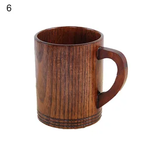 Classic Wood Eco-Friendly <b>Cups</b> & <b>Saucers</b> 200mL Capacity for Business Gifts - Product Image 3