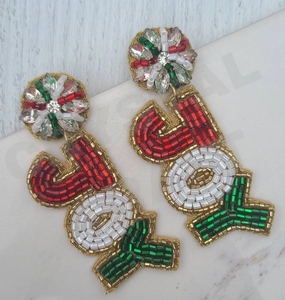 Pendientes Colgantes Bohemia con Cuentas para Mujer, Diseño de Letra LOVE, Joyería de Moda para Fiesta, Resina Acrílica, Estilo Boho - Product Image 3