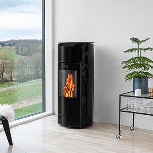 Poêle à granulés de bois avancé avec alimentation automatique pour maisons de 60 à 200 m² - Prix de gros disponible - Product Image 4