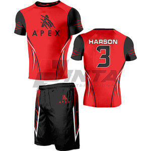 Uniforme de Fútbol Americano de Manga Corta Transpirable de Alta Calidad Hecho de 100% Poliéster a Bajo Precio - Product Image 4