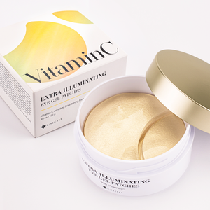 Patchs de gel illuminants pour les yeux (Vitamine C) 48 pièces par carton, expédition EXW, lien exclusif - Product Image 1
