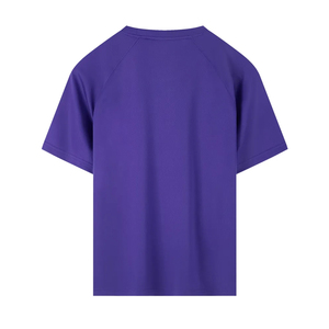 เสื้อยืดคอกลมถักทรงหลวมสไตล์ลำลอง น้ำหนัก 180 กรัม ผ้าฝ้าย 100% ระบายอากาศได้ดี แห้งเร็ว รับออกแบบโลโก้ แขนสั้น สไตล์วิทยาลัย - Product Image 6