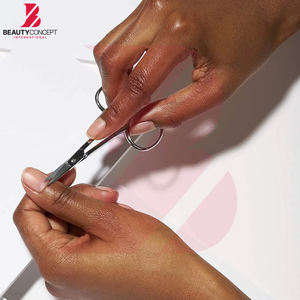 Ciseaux à cuticules à lame incurvée de qualité supérieure, en acier inoxydable de haute qualité, pour éliminer les peaux mortes, pour salon professionnel - Product Image 6
