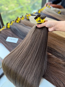 Extensiones de Cabello Humano Natural Vietnamita al Por Mayor, Precio de Fábrica, Doble Trama, Súper Doble Trama y Grosor Premium - Product Image 6