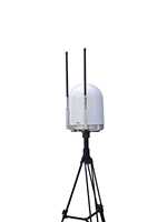Dispositif de détection de drones fixe KZ-02, scanner RF pleine bande 360° °   Moniteur avec plateforme cloud GIS