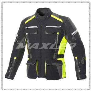 Veste de moto textile de qualité export pour motards professionnels, veste longue de moto textile pour hommes, fabricant OEM, marque privée - Product Image 4