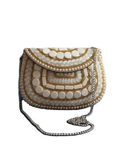 Craftstages International Metal Clutch Chain Strap Satin Lining Flap Closure 1-1.9L Capacity Multi-Function Fashion Evening <b>Bag</b> - Product Image 1