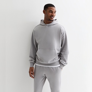 2023 nouveautés respirant taille noir coton Gym survêtement ensemble pour hommes automne survêtement costumes en gros blanc Gym survêtement - Product Image 3