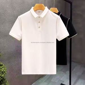 Econex Sports Personnalisé pour hommes pour polos Tissu respirant évacuant l'humidité Plus Size Available Logo Printing Factory Direct - Product Image 1