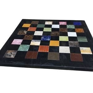 Juego de Ajedrez de Lujo con Incrustaciones de Mármol Negro, Piezas Hechas a Mano, Tablero de Piedra Semipreciosa, Juego de Mesa para Decoración del Hogar, Regalo - Product Image 4