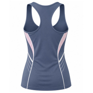 Women's Formal Strappy Tank <b>Top</b> with <b>Feathers</b> Breathable Quick-Dry Fabric for Fashionable Workouts - Product Image 2