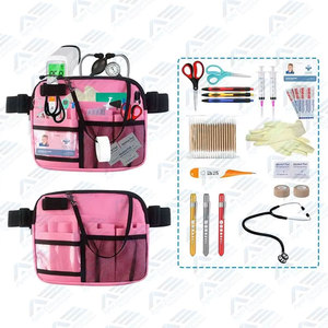 <b>Nurses</b> Students Supplies and Tool Fanny Pack Nursing Mother <b>Bags</b> Medical Organizer Logo Work <b>Nurse</b> Pouch for Hospital Clinic - Product Image 3