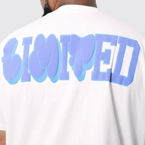 Camiseta de Hombre Oversize con Logo Personalizado, de Lujo, Hombros Caídos, Estampado Puff, 100% Algodón Transpirable y Ecológico - Product Image 6