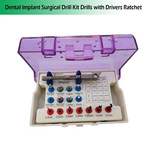 Dental Implant Torque Wrench Kit Universal Ratchet <b>Driver</b> <b>Set</b> Stainless Steel Surgical Implant Tools CE Certified Supplier - Product Image 2