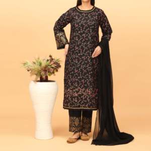 PS4930สูท cambric พิมพ์ลาย3ชิ้นของผู้หญิง - Product Image 3