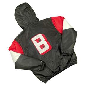 Chaqueta Anorak Cortavientos con Cremallera para Hombre, Logotipo Personalizado, Impermeable, Ligera, con Capucha, para Entrenamiento y Actividades al Aire Libre - Product Image 3