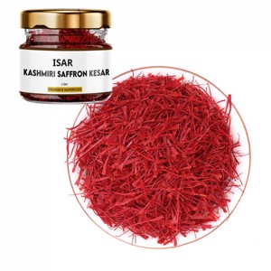 Proveedor al por mayor de azafrán Kashmiri Mongra de primera calidad, hilo de azafrán Kesar para cocinar y dulces, azafrán orgánico al mejor precio de la India. - Product Image 1
