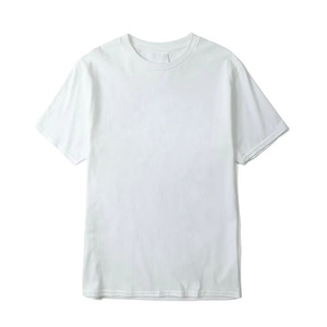 Men O-Neck T-Shirt Short Sleeve 100% Cotton Printed Front Logo Breathable Lightweight Soft Undershirt Regular Fit Casual Top - Product Image 1