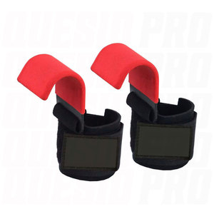 Lifting Hooks Durable Fitness Hooks Heavy Duty Steel Hook Support Wrist <b>Straps</b> for Weightlifting Strength Training Powerlifting - Product Image 1