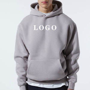 Sweat à capuche épais et lourd en molleton imprimé personnalisé pour homme, style streetwear, en tissu French Terry de haute qualité, idéal pour l'hiver - Product Image 1