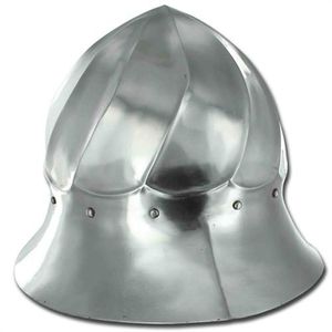 Réplica de Casco Metálico Antiguo con Acabado Pulido, Artefacto Coleccionable de Inspiración Griega, Decoración para el Hogar, Casco Hecho a Mano con Patrón Geométrico - Product Image 5