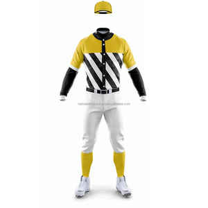 Uniformes de Béisbol Transpirables con Logotipo Personalizado al por Mayor, Tallas Grandes, Venta Caliente, Hechos en Pakistán - Product Image 1