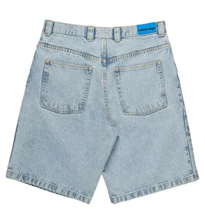 2026 New Casual Vintage High Waist Denim Shorts for <b>Men</b> Plus Size Light Washed Straight Style Sexy Summer <b>Jeans</b> Short Mid 2026 - Product Image 2