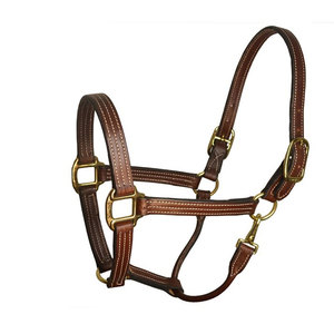 Good Quality 2026 Customized Leather Horse <b>Halter</b> Multiple Sizes Available Horse <b>Halter</b> In Low Price - Product Image 3