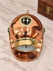 Reloj de Casco de Buceo Vintage, Decoración Náutica Marítima, Reloj de Buzo de Aguas Profundas, Artículo Coleccionable, Adorno Steampunk para Hogar u Oficina, Regalo - Product Image 5