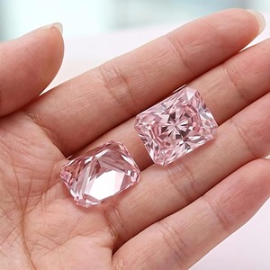 Diamant rose fantaisie radiant de 3 carats certifié IGI, VVS1, CVD, cultivé en laboratoire, coupe excellente 3EX, fournisseur B2B pour les grossistes et importateurs de diamants - Product Image 1