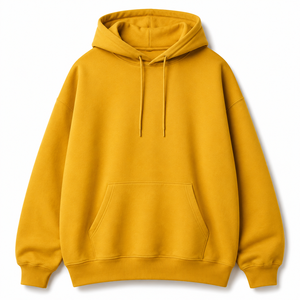 Nouveauté 2024 Sweat à capuche en coton de haute qualité personnalisé, taille plus, couleur unie, sweat à capuche thermique sportif pour homme - Product Image 3