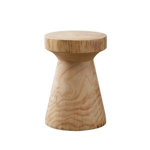 Modern Wooden <b>Stool</b> Handmade Scandinavian Design Living Room Furniture Natural Wood Grain Home Decor Apartment Use - Product Image 3