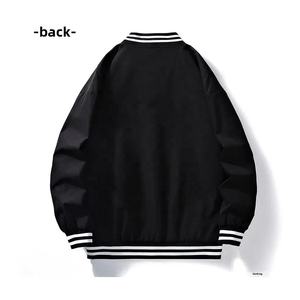 <b>Top</b>-Ranked Unisex High Quality Varsity Jacket Custom Unisex's Embroidery Decoration Front Logo Regular Fit <b>Preppy</b> Style - Product Image 2
